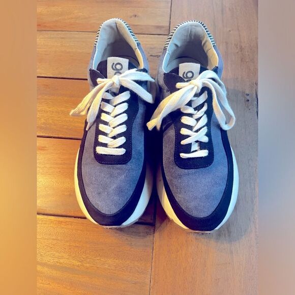 GOODNEWS KOOK SNEAKER IN NAVY, low-top runner US 9/7.5 EUR 40 Made in Portugal - Picture 7 of 14